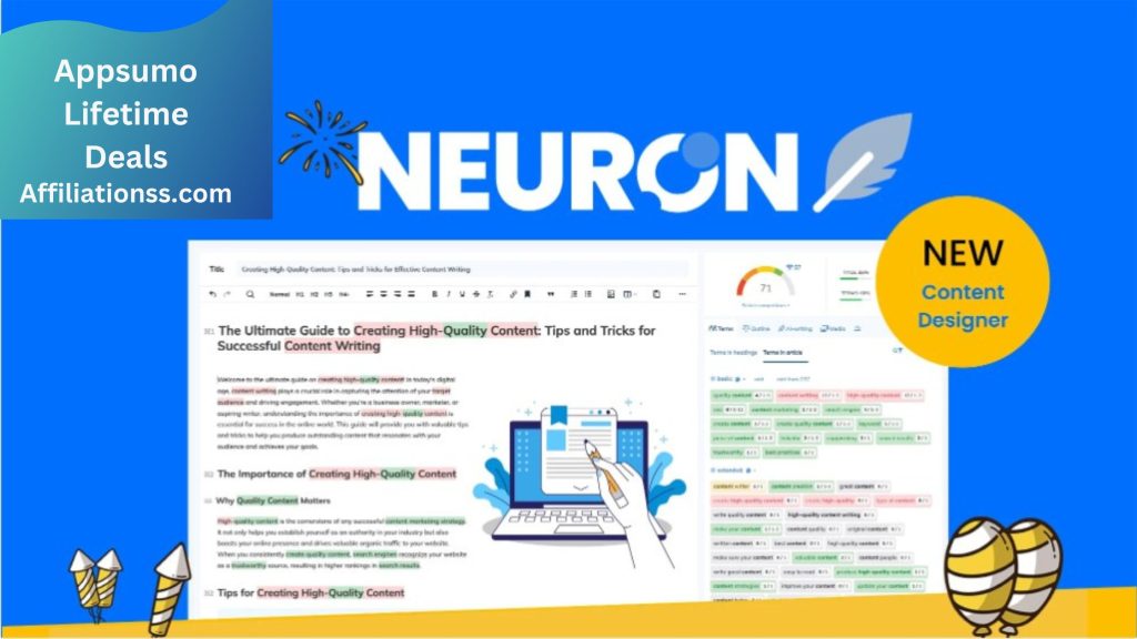 Neuronwriter Lifetime Deal- $89